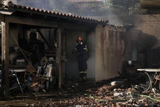 Znowu pożary w Grecji! Żywioł szaleje blisko Aten