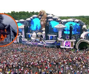 Wielki pożar na scenie głównej popularnego festiwalu. Trwa akcja gaśnicza [ZDJĘCIA]