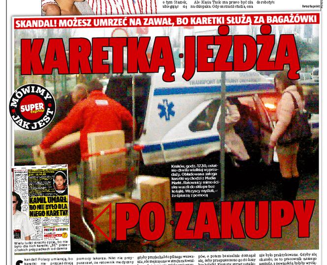 Karetka bagażówka