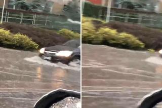 Poranne opady zalały Rzeszów. Strażacy interweniowali ponad 100 razy 