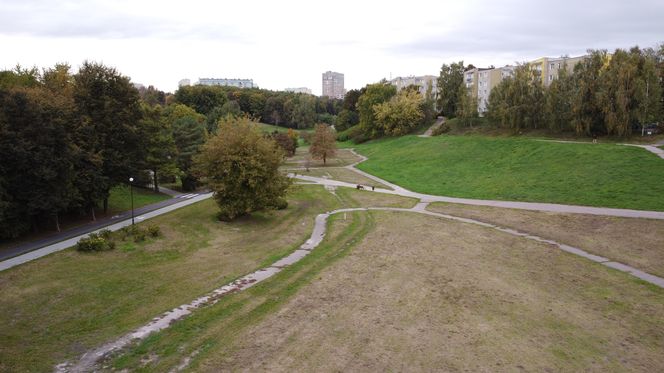 Park Rury w Lublinie w jesiennej odsłonie! Zobacz koniecznie jak teraz wygląda. Zdjęcia z ziemi i nieba