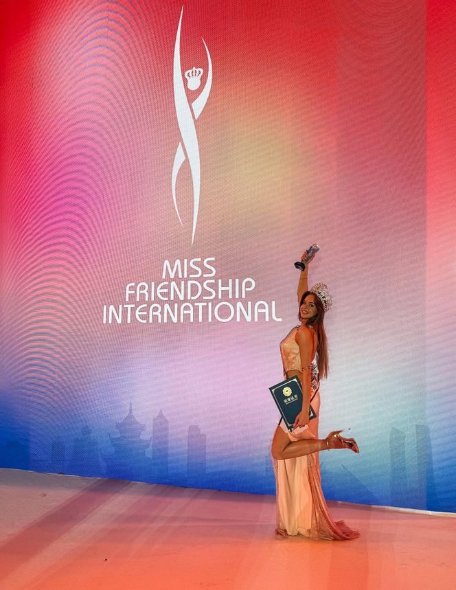 Polka podbiła Chiny! Ewa Bochenko z tytułem I Wicemiss Miss Friendship International 2025