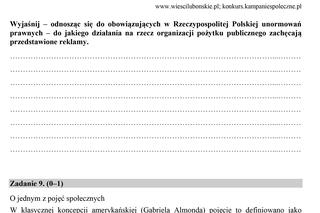 Matura 2019. Wiedza o społeczeństwie. Arkusze CKE WOS rozszerzony