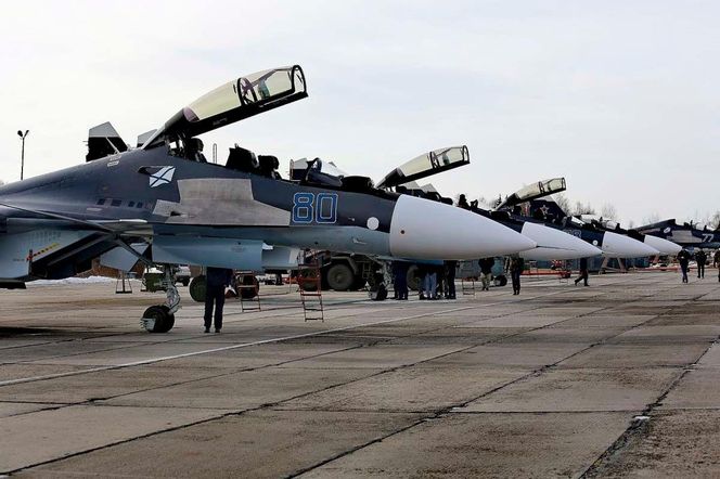 Białoruś wzmacnia lotnictwo. Nowe Su-30SM2 z Rosji już na miejscu