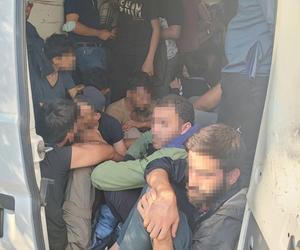 Pijany 17-latek zatrzymany po pościgu. Przewoził w busie grupę migrantów! 