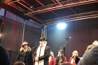 Inscenizacja przyjazdu Ignacego Paderewskiego do Poznania w przeddzień rocznicy wybuchu Powstania Wielkopolskiego