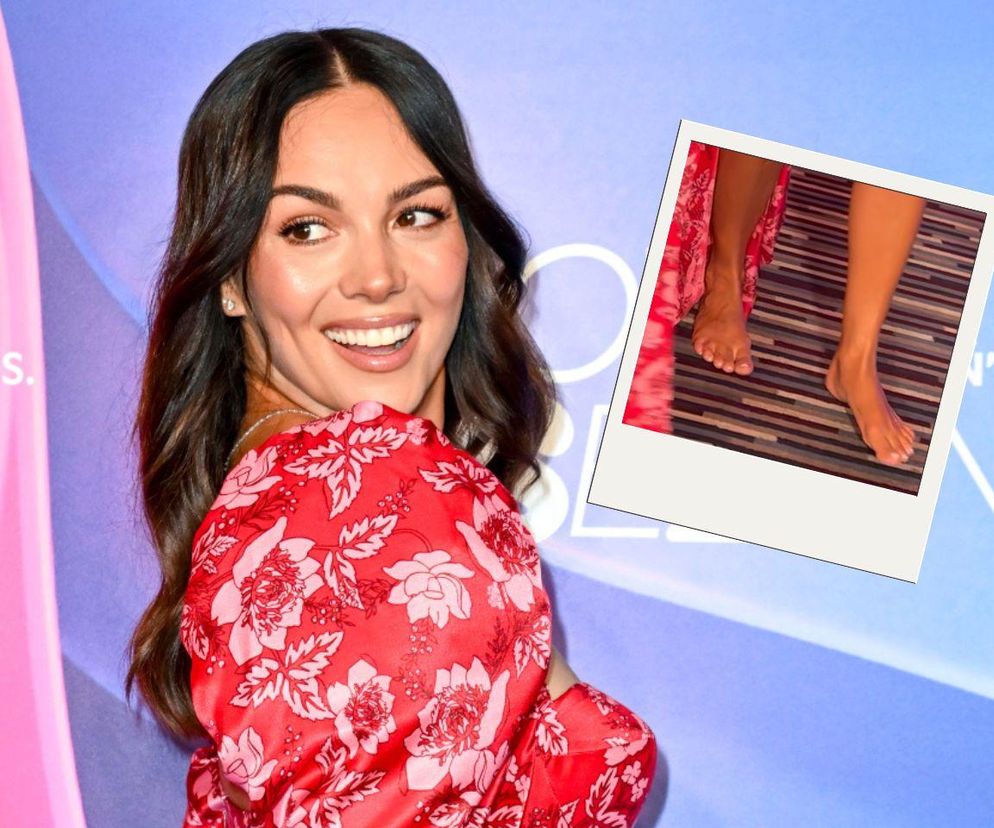 Paulina Krupińska bez butów