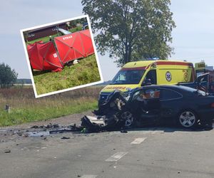 Czołowe zderzenie osobówek. Zginęły dwie osoby, w tym dziecko