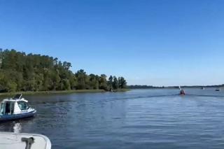 Dramat na jeziorze Mikołajskim. Poszukiwania dwóch zaginionych