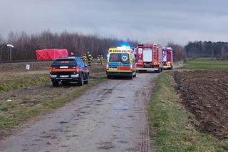 W wypadku na torach w Aleksandrowie zginął 59-letni mężczyzna