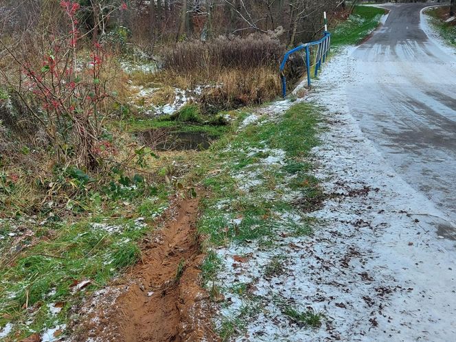 Po wypadku nad Lubianką. Zdjęcia