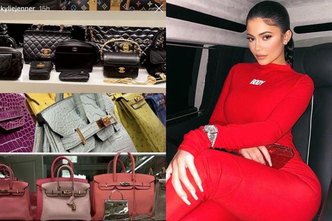 Kylie Jenner i jej torebki