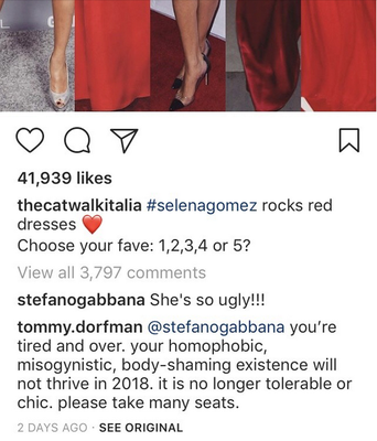 Tommy Dorfman komentarz