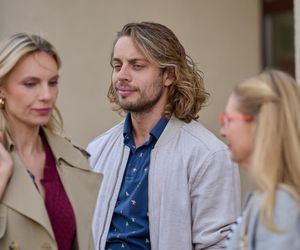 Na Wspólnej, odc. 4087. Monika (Sylwia Gliwa), Bruno (Dawid Czupryński), Renata (Marta Jankowska)