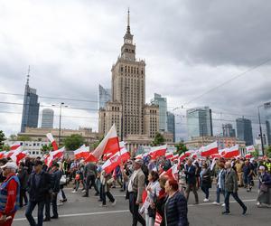 Protest w Warszawie 