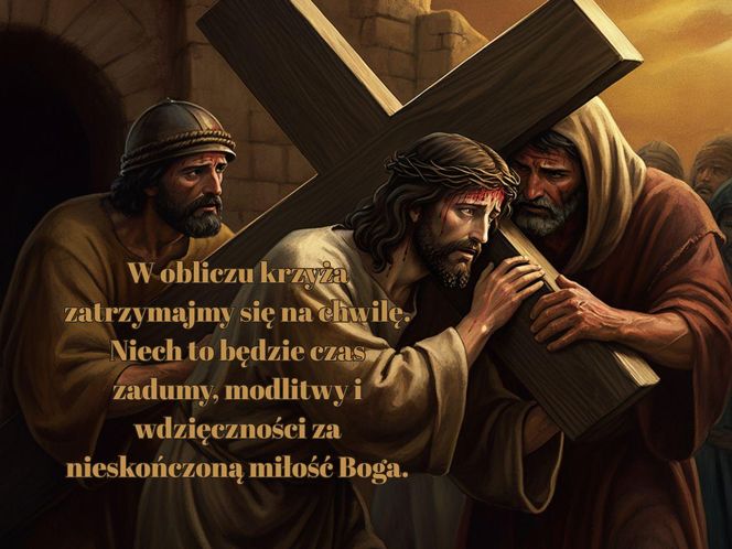 Kartki na Wielki Piątek