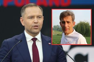 Nowa awantura o zdjęcie z Karolem Nawrockim. Robert Korzeniowski wpadł w furię! 