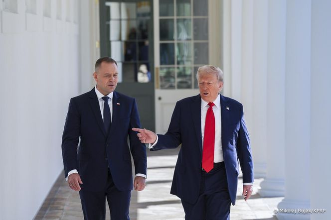 Spotkanie Donalda Trumpa z Karolem Nawrockim