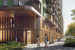 Apartamentowiec Powstańców 7D we Wrocławiu z czteropoziomowym parkingiem podziemnym