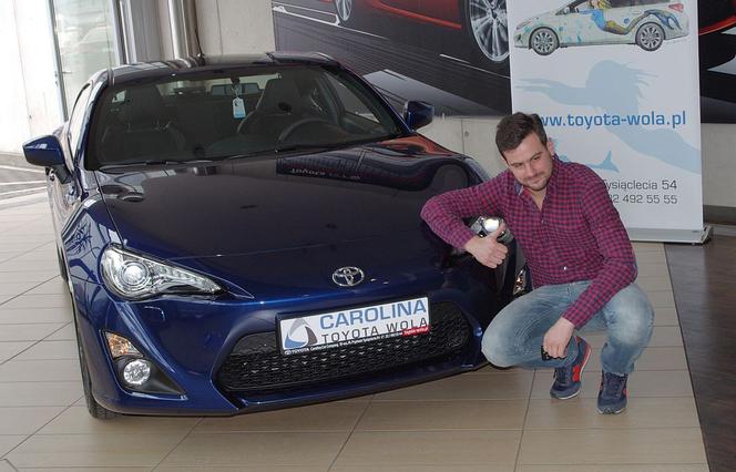 Antoni Pawlicki kupił sportową Toyotę GT86