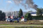 Pożar lakierni w podbydgoskim Osielsku! Na miejscu kilka zastępów straży pożarnej [ZDJĘCIA]