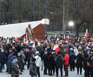 Odsłonięcie pomnika Lecha Kaczyńskiego przy Placu Teatralnym w Lublinie