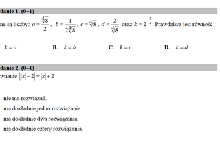 Matura 2020 rozszerzona matematyka. Przykładowe zadania egzaminacyjne