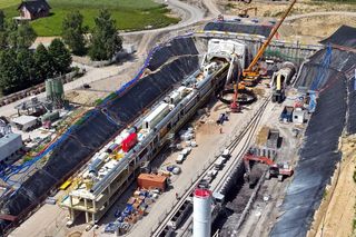 Najdłuższy tunel kolejowy w Polsce powstaje w Małopolsce