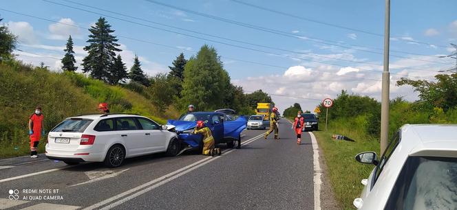 Wypadek w Piekarach Śląskich. 5 osób rannych