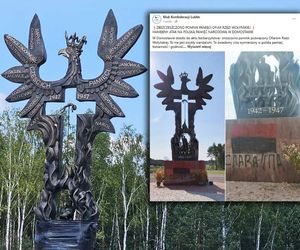 Zdewastowano pomnik ofiar Rzezi Wołyńskiej. To cios w polską pamięć. Policja szuka sprawców