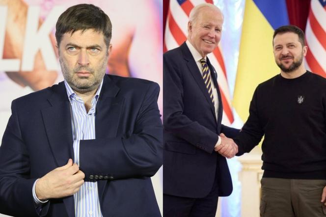 Joe Biden, Wołodymyr Zełenski i Andrzej Wasilewski
