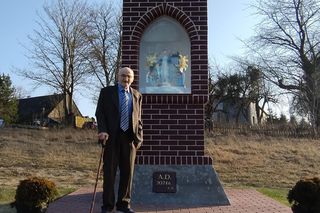 Ma 88 lat i wybudował kapliczkę 