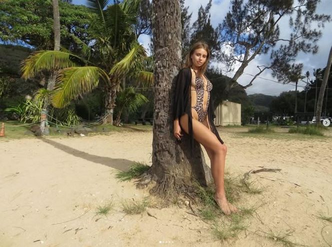 Oliwia Bieniuk na wakacjach