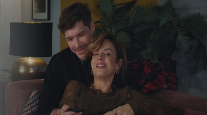 	M jak miłość odc. 1859. Kama (Michalina Sosna), Marcin (Mikołaj Roznerski)