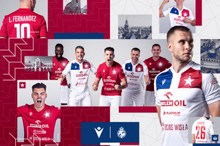 Wisła Kraków pokazała nowe stroje. Kiedy kupią je kibice? 