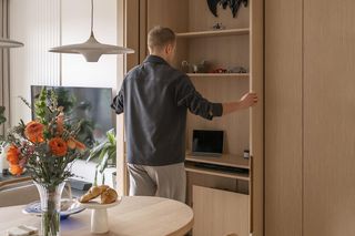 Mieszkanie architekta w Poznaniu inspirowane organicznymi kształtami