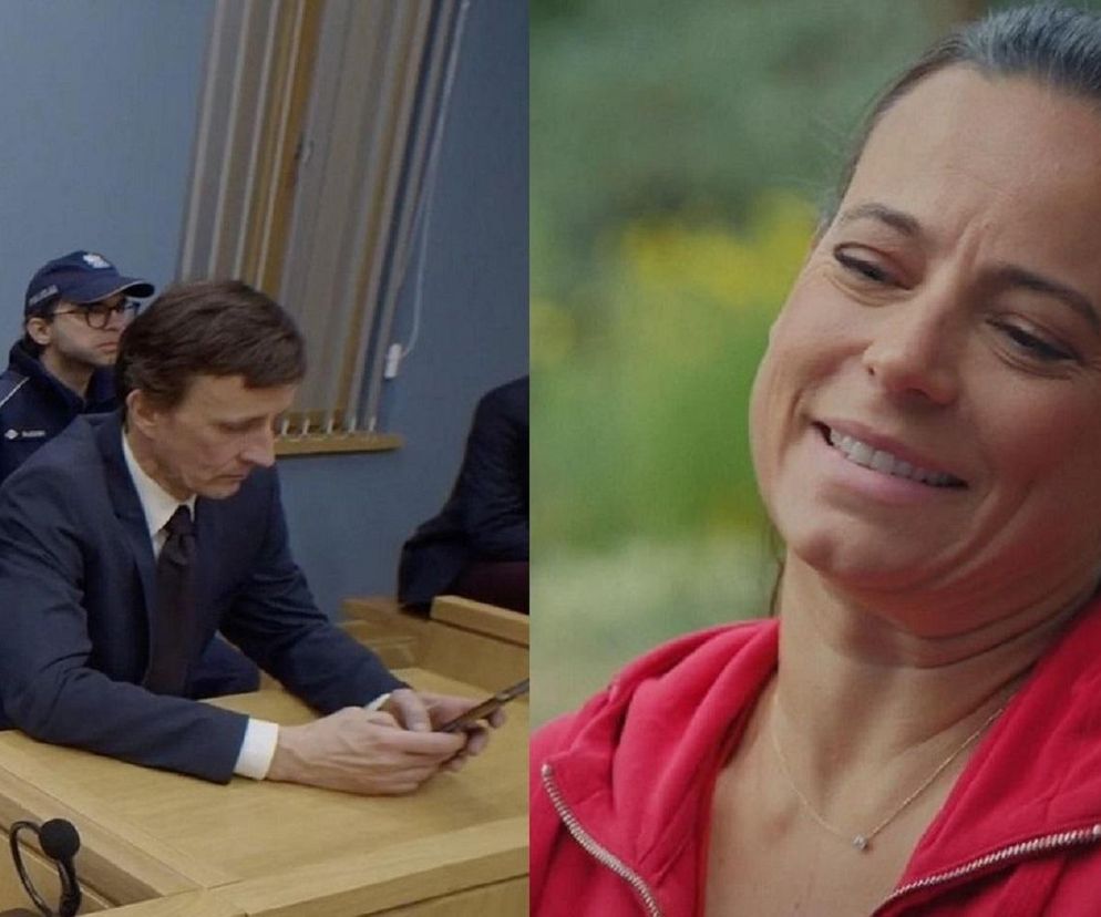 M jak miłość. Święcicki (Artur Paczesny), Magda (Anna Mucha) 