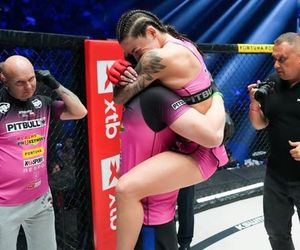 Laura Grzyb przed i po walce na KSW