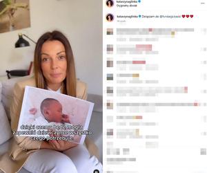 Katarzyna Glinka adoptowała dziecko
