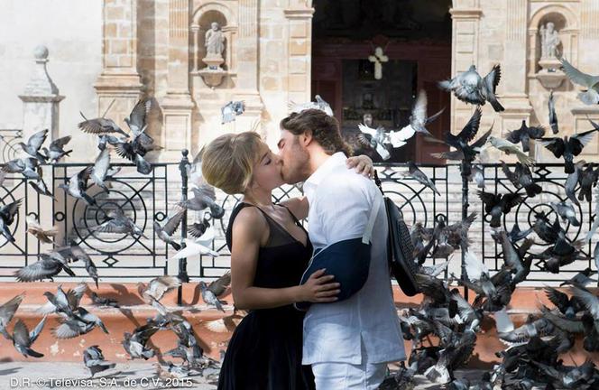 Za głosem serca. Montserrat (Angelique Boyer), Alejandro (Sebastian Rulli)