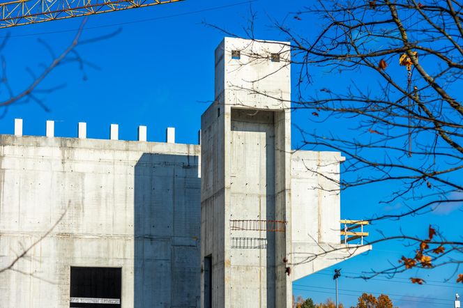 Budowa Kulturoteki w Wesołej w Warszawie