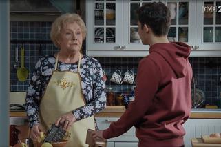 M jak miłość, odc. 1515: Barbara (Teresa Lipowska), Mateusz (Krystian Domagała)