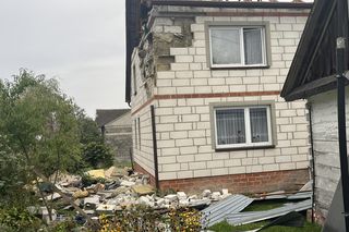 Pięć minut byłam od śmierci. Na dom pani Alicji i jej męża spadł rosyjski dron