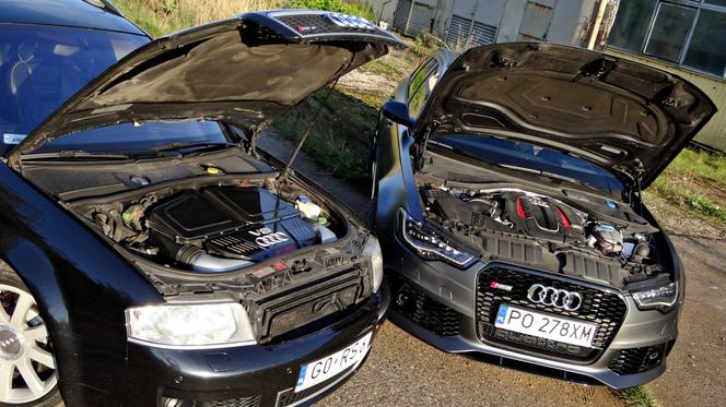 Audi RS6 Avant C7 (2014 r.) vs. Audi RS6 Avant C5 (2003 r.)