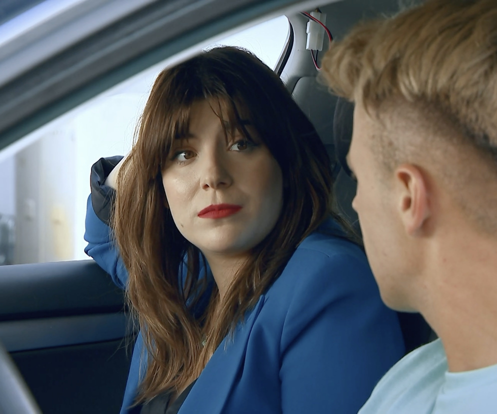 Barwy szczęścia odc. 2720. Agata (Natalia Zambrzycka), Patryk (Konrad Skolimowski)