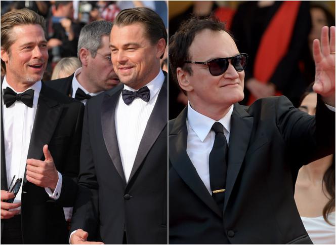 Brad Pitt, Leonardo DiCaprio, Quentin Tarantino