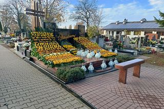 Grób Heleny Skrzydlewskiej na Wszystkich Świętych