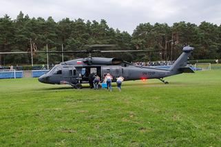 Policyjny Black Hawk przywiózł do Wrocławia serce