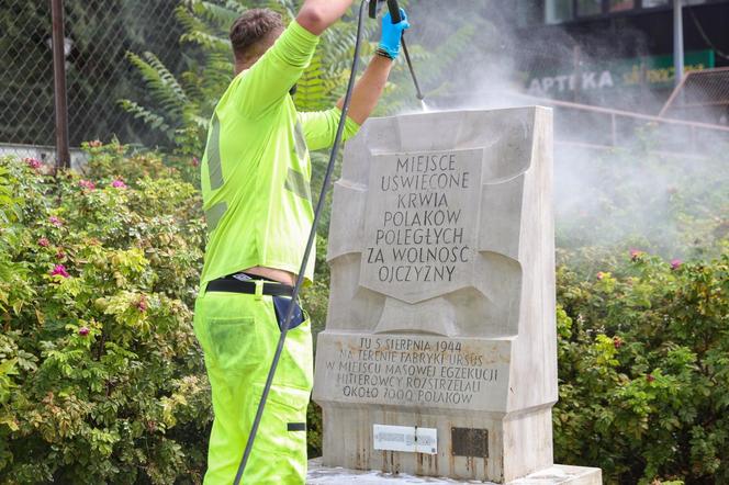 Czyszczenie tablicy pamięci na Woli