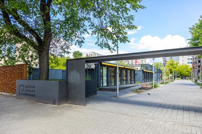 Centrum Lokalne Kamionek wiosną 2025 r.
